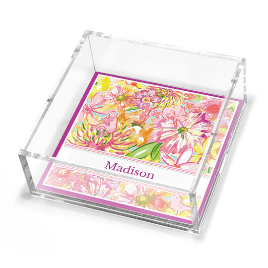 Hidden Monkeys Petite Lucite Trinket Tray